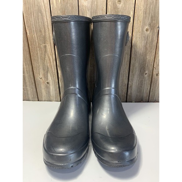 Pajar "Axara" Rubber Buckle Detailed Mid-Calf Rain Boots Size 42 EU / 11 US - Picture 2 of 9